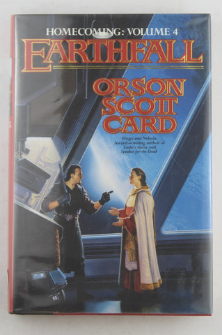 Earthfall (Homecoming), by Card, Orson Scott Signed First Edition
