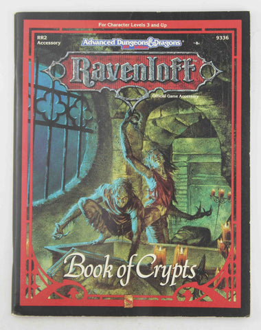AD&D 2e Book of Crypts Ravenloft VG, by Various  