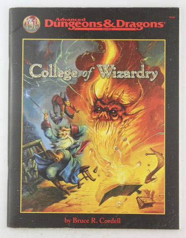 AD&D College of Wizardry w/Map, by Cordell  