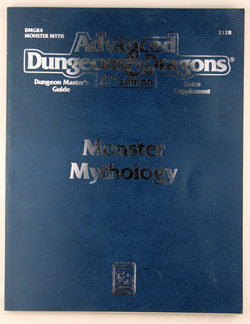 AD&D 2e Monster Mythology VG, by Sargent  
