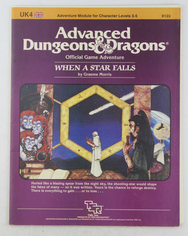 AD&D UK4 When a Star Falls VG Nice, by Morris  