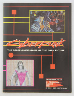 Cyberpunk RPG Data Screen and Module When The Chips Are Down, by Various  