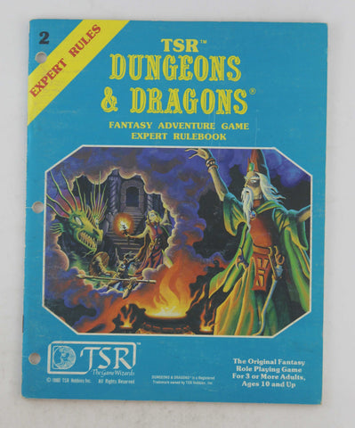 D&D Expert Rules Colored 1980 #2015, by Gygax, Arneson  