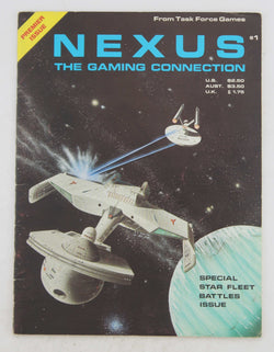 Nexus The Gaming Connection #1 Premier Issue April/May 1982, by   