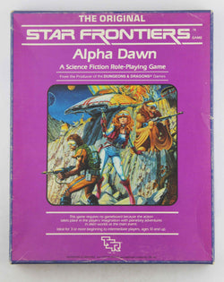Star Frontiers Alpha Dawn RPG Set VG, by Various  