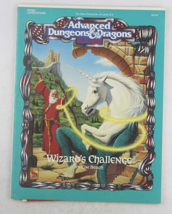 Wizard's Challenge (Advanced Dungeons & Dragons, 2nd Edition, Hhq2) VG, by Tim Beach  