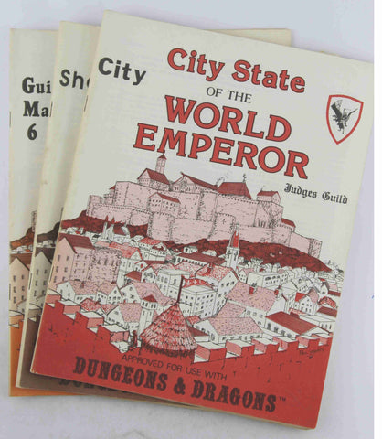 City State of the World Emperor Books (3), by Various  
