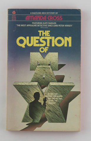 The Question of Max, by Cross, Amanda  