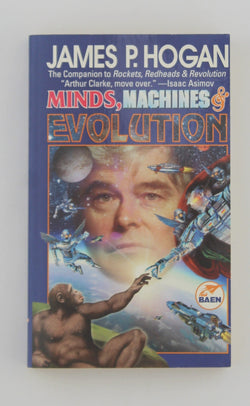 Minds Machines & Evolution, by Hogan, James P. Signed 