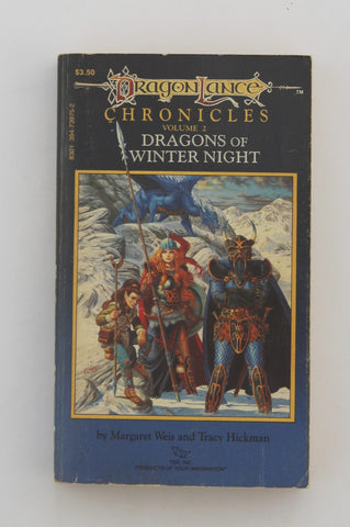 Dragons of Winter Night Dragonlance Chronicles 2, by Weis, Hickman  First Edition