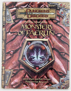 Monster Compendium: Monsters of Faerun (Dungeon & Dragons d20 3.5 Fantasy Roleplaying), by Heinsoo, Rob, Wyatt, James  