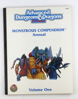 AD&D 2e Monstrous Compendium Annual Vol One, by MAny  