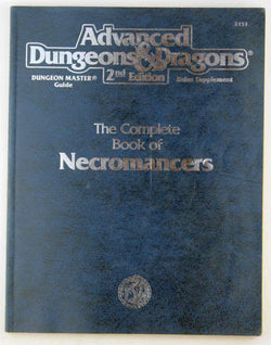 AD&D 2e The Complete Book of Necromancers, by Kurtz  