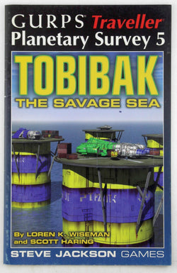 GURPS Traveller Tobibak Savage Sea Planetary Survey 5, by Wiseman, Haring  