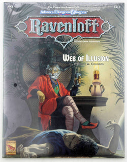 AD&D 2e Web of Illusion Ravenloft SW, by William W Connors  
