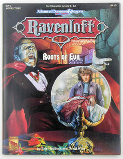 AD&D 2e Ravenloft Roots of Evil, by Haddock, Wise  