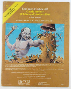 D&D X2 Castle Amber Good, by Tom Moldvay  