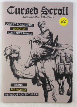 Cursed Scroll Zine, Vol. 2: Red Sands, by Kelsey Dionne  
