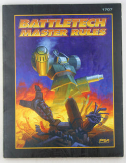 Battletech Master Rules 1707 VG, by In House  