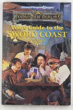 Volo's Guide to the Sword Coast (Advanced Dungeons & Dragons, 2nd Edition : Forgotten Realms, Official Game Accessory, No 9460) (No 2), by   