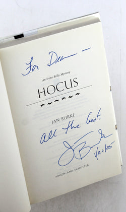 Hocus, by Burke, Jan Signed First Edition