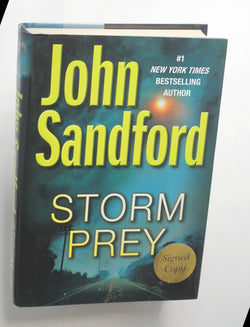Storm Prey, by Sandford, John Signed First Edition