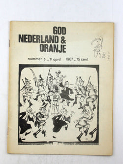 God Nederland & Oranje #5 _31 April 1967 Anarchist Zine, by Various  