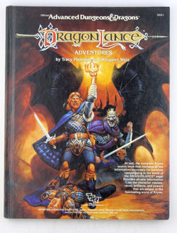 Dragonlance Adventures (Advanced Dungeons and Dragons), by Tracy Hickman, Margaret Weis  
