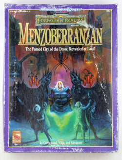 Menzoberranzan The Famed City of the Drow, Revealed At Last!, by Greenwood;Niles, Douglas;Salvatore, R. A.  