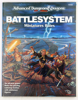 AD&D 2e Battlesystem Miniatures Rules VG, by Niles  