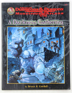 AD&D 2e A Darkness Gathering, by Cordell  