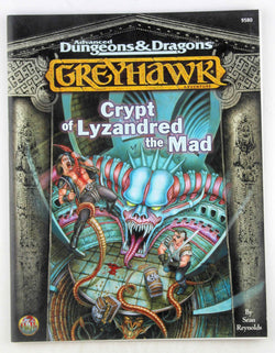 AD&D 2e Crypt of Lyzandred the Mad, by Reynolds  