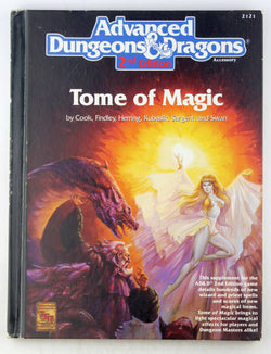 AD&D 2e Tome of Magic VG, by Cook, et al  