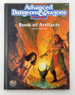 Book of Artifacts (Advanced Dungeons & Dragons/Rulebook), by Cook, David "Zeb"  