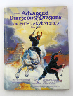 Oriental Adventures: The Rulebook for AD&D Game Adventures in the Mystical World of the Orient (Official Advanced Dungeons & Dragons), by Marcela-Froikeval, Francois, Cook, David, Gygax, Gary  