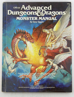 Advanced Dungeons & Dragons Monster Manual: An Alphabetical Compendium of all the Monsters Found in AD&D, Including Attacks, Damage, Special Abilities, and Descriptions, by Gary Gygax  
