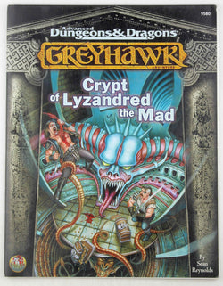 AD&D 2e Crypt of Lyzandred the Mad Forgotten Realms, by Sean Reynolds  