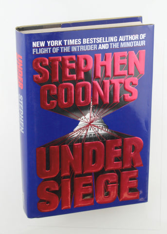 Under Siege (Jake Grafton, Book 4), by Stephen Coonts Signed First Edition