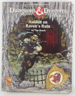 D&D Assault on Raven's Ruin No Minis, by Beach  