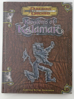 Kingdoms of Kalamar: Campaign Setting Sourcebook (Dungeons & Dragons d20 3.0 Fantasy Roleplaying), by Kenzer & Company Staff  