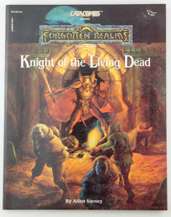 D&D Catacombs Solo Knight of the Living Dead, by Allen Varney  