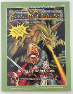 AD&D Ruins of Adventure G+ Forgotten Realms, by Breault, et al  