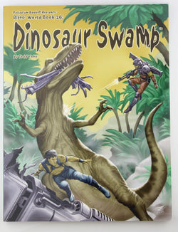 Dinosaur Swamp Rifts RPG Book 26, by Todd Yoho Signed First Edition