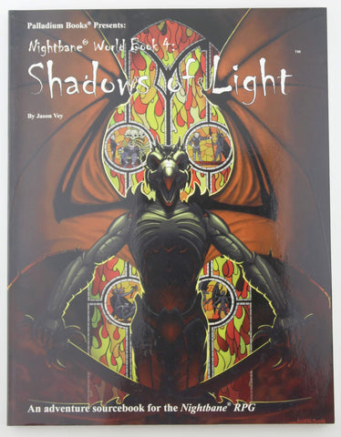 Shadows of Light (Nightbane book 4), by Jason Vey Signed First Edition