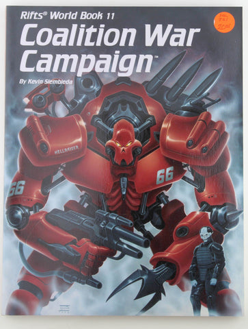 Rifts World Book 11: Coalition War Campaign, by Siembieda, Kevin  