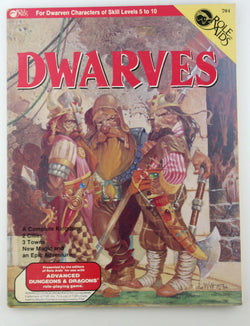 Dwarves (Role Aids / Advanced Dungeons & Dragons), by   