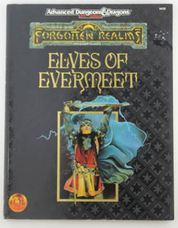 AD&D 2e Elves of Evermeet Forgotten Realms Sticker, by Pryor  