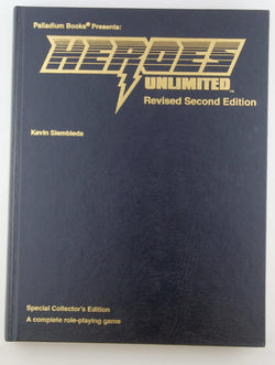 Heroes Unlimited RPG Special Collector's Edition NF, by Kevin SIembieda Signed 