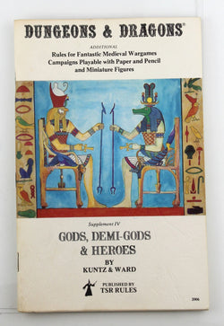 Dungeons & Dragons Gods, Demi-Gods & Heroes, by Kuntz & Ward  