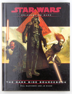 Star Wars RPG d20 The Dark Side Sourcebook, by Slavicsek, Wiker  